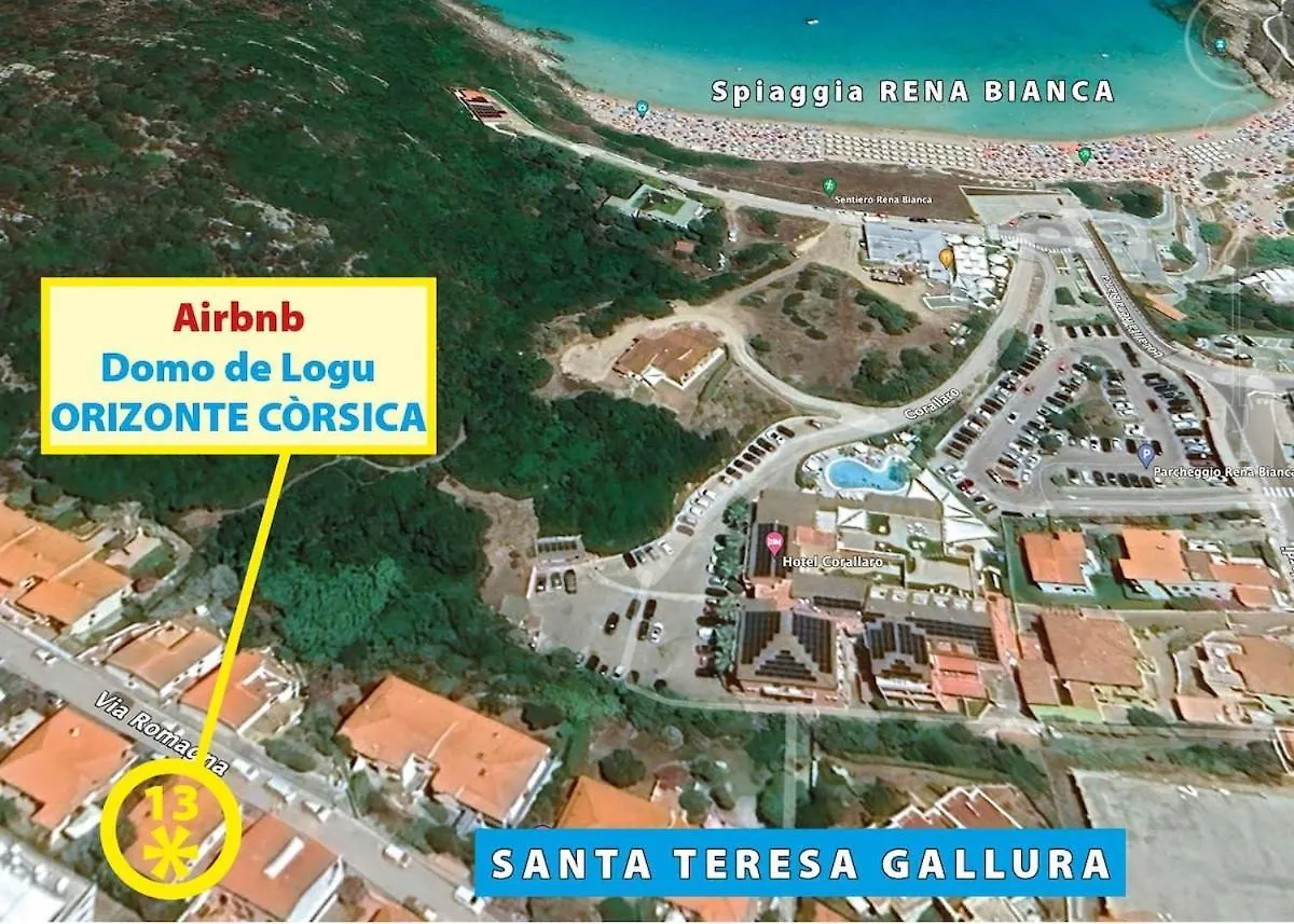 Villa Domo De Logu Orizonte Corsica Santa Teresa Gallura Сasa de vacaciones